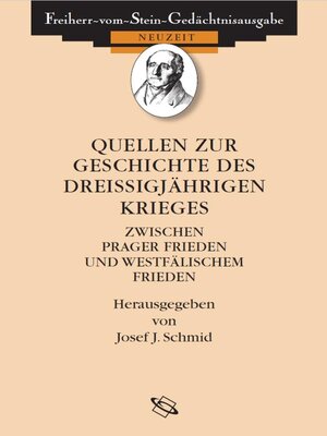 cover image of Quellen zur Geschichte des Dreißigjährigen Krieges
